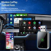 Venta al por mayor Carplay inalámbrico con cable a Carplay inalámbrico convierte Plug and Play conectar adaptador de juego de coche dongle rápido caja inteligente