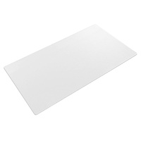 Tapis de bureau transparent antidérapant en PVC souple pour ordinateur de bureau