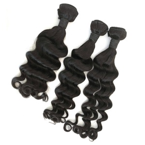Extensions capillaires exotiques de couleur naturelle, livraison dhl, en Stock, 10 "-30", 10A, cheveux humains bruts, vierges sans traitement, livraison dhl - Product Image 3