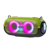 Altavoz Bluetooth Portátil Hopestar A41PARTY de 16 W, Resistente al Agua IPX6, con Tela, Luces RGB Rítmicas, Radio FM Estéreo TWS, Altavoz para Exteriores
