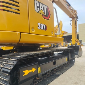 Miniexcavadora CAT 307E usada de 7 toneladas, excavadora hidráulica original sobre orugas 305.5E 306E 308E 307D 308D en venta - Product Image 5