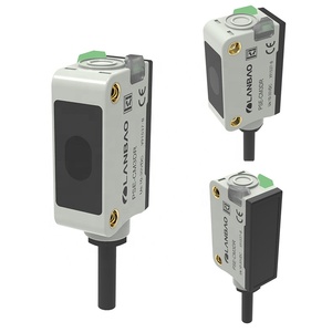 LANBAO NOUVEAU 2022 Capteur photoélectrique de proximité TOF carré IP67 RS485 NPN PNP NO NC 300 cm, plage de détection 0,5-100 cm, 10-30 VDC - Product Image 1