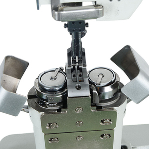 4420H-7 Heavy Duty Motor Stainless Steel Industrial Sewing Machine Double Needles Leather Stitch Triple Lockstitch Walking Foot - Product Image 3