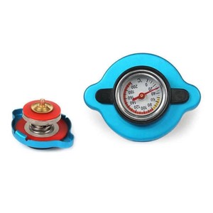 Tapa Universal para Tanque de Agua de Excavadora, de Aleación de Aluminio, Tamaño Mediano, para Motor Diésel, Reemplazo de Caja de Sensor, Reparación, Azul Cielo D1803 - Product Image 4