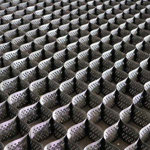 Géocell <span class=keywords><strong>en</strong></span> HDPE, composite géotextile pour la consolidation des sols, le renforcement des routes, les projets d'aménagement paysager extérieur, haute résistance à la corrosion - Product Image 2