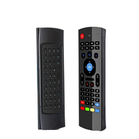 Pembuatan OEM Kustom Ihomemix MX3 Air Mouse Remote Control Multifungsi untuk TV Box Kontrol Suara Keyboard MX3 Fly Air Mouse