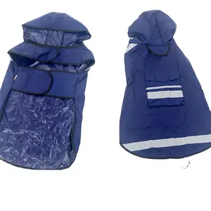 Wholesale hot selling Disposable big dog raincoat in pocket