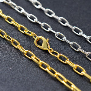 Conjuntos de Joyería de Dubái para Mujer, Collar Geométrico, Regalo de Compromiso, Cadena Larga con Dije, Collar Chapado en Oro Personalizado - Product Image 4