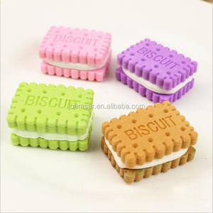 3D Cooky Shape Animal Promotional Pencil <b>Eraser</b> Gift - Product Image 1