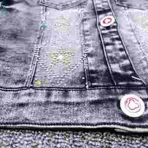 Conjuntos de Ropa de Boutique para Niñas de Diseño Profesional, Traje de Mezclilla para Niñas, Verano 2022 - Product Image 4