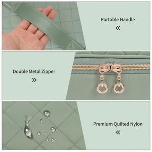 Étui organisateur de vernis à ongles gratuit, boîte de rangement pour accessoires de manucure pouvant contenir 45 flacons, lampe à ongles, étui de transport pour technicien en manucure - Product Image 5
