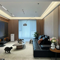 Panneau mural intérieur imperméable panneaux muraux modernes panneaux muraux décoration murale rentable