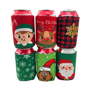 RTS personnalisé néoprène mince peut refroidisseur manches isolation froid boisson chaude bière porte-bouteille fête pique-nique 12oz 330ml vin tasse couverture - Product Image 4