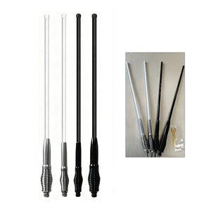 เสาอากาศรถยนต์แลนด์ครุยเซอร์ ขนาด 60 ซม. 107 ซม. 124 ซม. 2.1dBI 6.6dBi สำหรับรถขับเคลื่อน 4 ล้อ แบบ Heavy Duty พร้อมสปริงบาร์เรลขนาด 5.5 มม. สาย RG58 ยาว 4 เมตร - Product Image 2