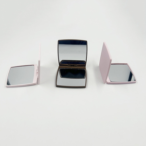 Nhỏ gọn Túi mỹ phẩm gương sô cô la hình vuông với 2 bên cảm ứng mềm mại sơn cá nhân trang điểm tính năng - Product Image 3