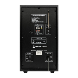DJACK <span class=keywords><strong>STAR</strong></span> D-1303 nuovo altoparlante a muro altoparlante portatile 18 suono casse portatili sistema audio musica professionale - Product Image 3