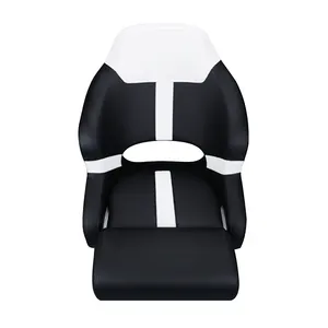 ISURE Marine black and white splicing color soft bag comfortable luxury seats