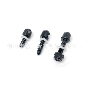 Tactical Wooden Shoulder <b>Screw</b> Metal Three Piece Fastener Set For Bag Accessories - Product Image 4