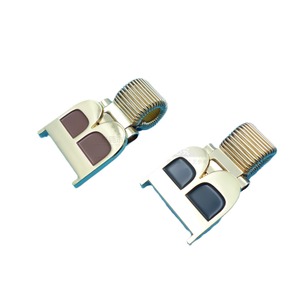 Clip de stylo en métal blanc galvanisé, clip à ressort de 45mm pour accessoires de papeterie, porte-stylo en alliage, cadeau d'affaires - Product Image 5