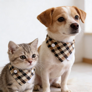 אביזרי חיות מחמד יוקרתיים בהתאמה אישית סיטונאיים, סינרי חתולים, צעיפים רחיצים, בנדנות לכלבים עם שם אישי, צעיף לכלב, בנדנות לכלבים - Product Image 3