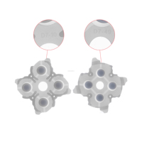 Bouton en silicone de remplacement pour PS5 V1 V2 V3 poignée adhésif conducteur pour contrôleur PS5 tampon en caoutchouc conducteur