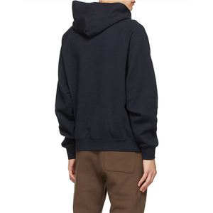 Custom Logo Raglan Sleeve <b>Pullover</b> Fleece Hoodie <b>Men</b> Heavyweight French Terry Blank Streetwear Hooded Sweatshirt - Product Image 5