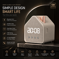 Intelligenter Lautsprecher mit Digitalem Wecker Weißes Rauschen Klangmaschine Einschlafhilfe für Schlafzimmer OEM ODM Anpassbar