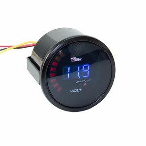 Dragon <b>Gauge</b> Digital Voltmeter 12V LED Display Car Voltage Meter Universal Racing <b>Gauge</b> - Product Image 2