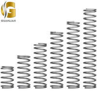 Guanlian - Vente chaude - Ressort en spirale télescopique en acier inoxydable 304 avec crochet, extensible, de style industriel