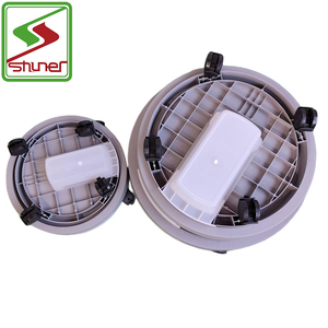 Plateau roulant pour pot de fleurs avec roulettes, <span class=keywords><strong>soucoupe</strong></span> à roulettes pour plantes, palette à roulettes pour plantes, pot de fleurs rond en plastique à roulettes - Product Image 5