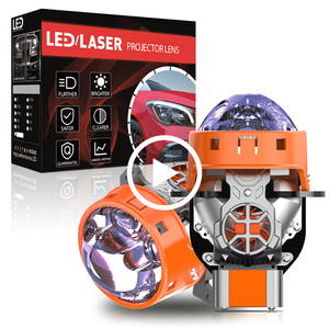 Đèn pha LED Laser Xenplus tùy chỉnh LP56 170W 6000K 56000LM, 3 inch, ba laser, Bi-LED, thấu kính chiếu sáng cho ô tô - Product Image 1