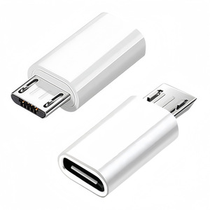 Adaptateur OTG USB2.0 Type C Femelle vers Micro V8 pour la charge et le transfert de données, compatible avec les téléphones et tablettes <span class=keywords><strong>iPhone</strong></span>, Huawei, Android - Product Image 5