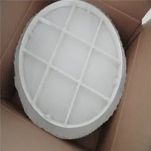 PTFE PVDF SS Monel York Mesh 421 Destillation kolonnen filter pp Demister Pad