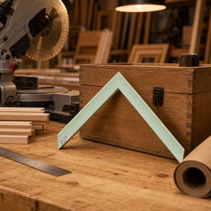 Profili per Cornici PS Personalizzati <span class=keywords><strong>Verde</strong></span> Schiuma di Mare Finitura Satinata Spazzolata per Gallerie d'Arte, Arredamento Casa, Fai da Te - Product Image 5