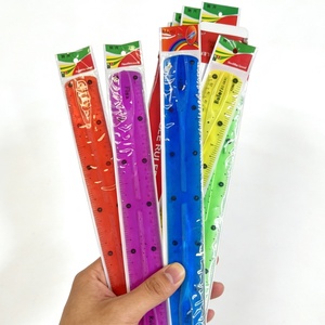 Regla Flexible de Plástico Transparente de 30 cm, Regla Flexible de Plástico Promocional con Buen Precio - Product Image 6
