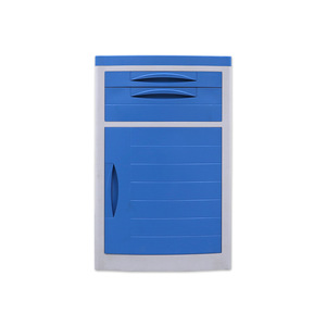 Mesa de Noche para Hospital, de ABS, Azul, Duradera, con Almacenamiento, para Hospitales y Residencias de Ancianos - Product Image 3