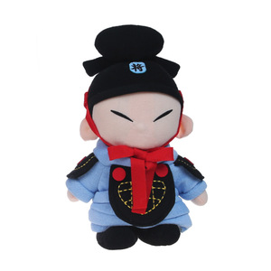 Juguetes de peluche de los guerreros de terracota, color rojo rosa, juego de 2 piezas, regalo cultural para niños - Product Image 3