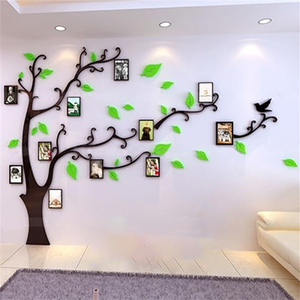 Adesivi Murali Impermeabili di Alta Qualità Cornice Fotografica Fai-da-Te Adesivi a Forma di <span class=keywords><strong>Albero</strong></span> Adesivi Familiari Decorazioni per Pareti Domestiche - Product Image 5
