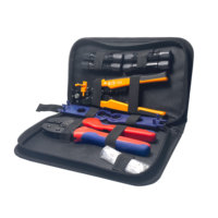 Clé à sertir terminale solaire connecteur Pv ensembles d'outils de sertissage Kit d'outils de dénudage de fil de panneau solaire pour solaire