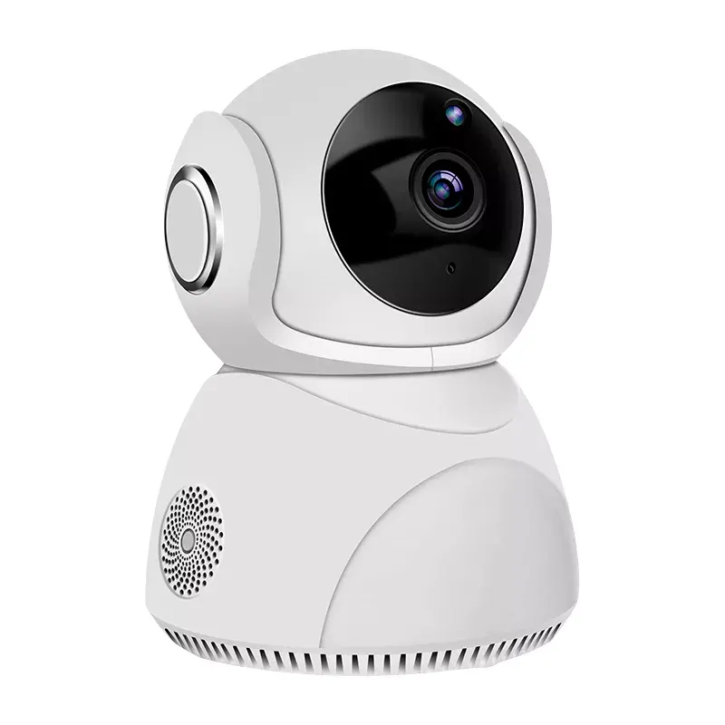 High Quality 3MP Upgraded Version WIFI Camera Small Snow Man PT Camera Night Vision IP Network V380 Pro Wireless Security Camera