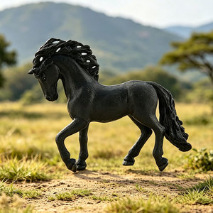Modellino di Animale Selvatico per Simulazione Transfrontaliera: Cavallo Selvatico, Stallione Andaluso, Trakehner, Yenke Breed - Giocattolo in PVC <span class=keywords><strong>da</strong></span> Assemblare, Modello di Cavallo <span class=keywords><strong>da</strong></span> Riproduzione - Product Image 2