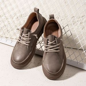 Retro New Style Men's Business Casual Low-Top Sneakers High Quality Lace-Up Breathable Outdoor <b>Height</b> <b>Increasing</b> <b>Shoes</b> - Product Image 3