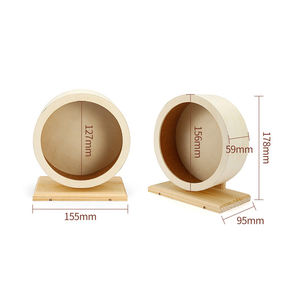 Roue de course pliable en bois pour hamster 2026 – Jouet silencieux et design pour hamster - Product Image 6