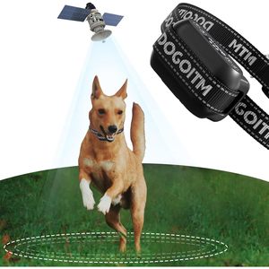 Collar Inalámbrico para Perros Dogoitm con Señal en Tiempo Real, Collar de Entrenamiento de Nailon Impermeable para Sistema de Contención de Mascotas - Product Image 1
