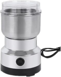Moulin à épices et grains électrique automatique portable en acier inoxydable, pour usage commercial, moulin à café électrique pour grains humides et secs - Product Image 1