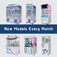 Distributeur de machines à griffes certifié UL, mini borne d'arcade avec accepteur de billets, machine à attraper les prix, attrape-peluches, machine à griffes pour jouets et peluches
