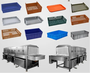 Popular Automático Plástico Vegetal Fruta Engrenagem Caixa Cesta Lavadora Lavadora Máquina De Lavar Roupa - Product Image 6