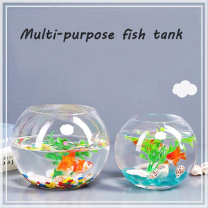 デスク水族館プラスチック製小型水槽クリアアクリルフィッシュボウル - Product Image 2