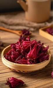 Fiori di ibisco essiccato fiori naturali di ibisco superfiore tè ibisco fiori 1 lb taglio e setacciato senza glutine - Product Image 3