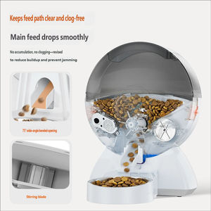 Distributeur de nourriture pour animaux de compagnie monté sur cage avec contrôle par application, caméra intelligente WiFi pour lapin, <span class=keywords><strong>hamster</strong></span> - Product Image 5